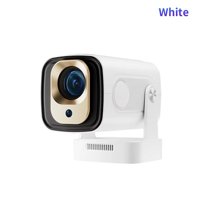 HY310 Projector Auto Focus 4K Native 1080P 330ANSI Android11 5W Speaker Air Mouse Voice Assistant Upgrated HY300